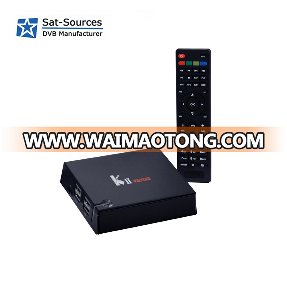 KII PRO with 2GB RAM 16GB ROM DVB S2 T2 Combo Android 5.1 TV Box KII PRO